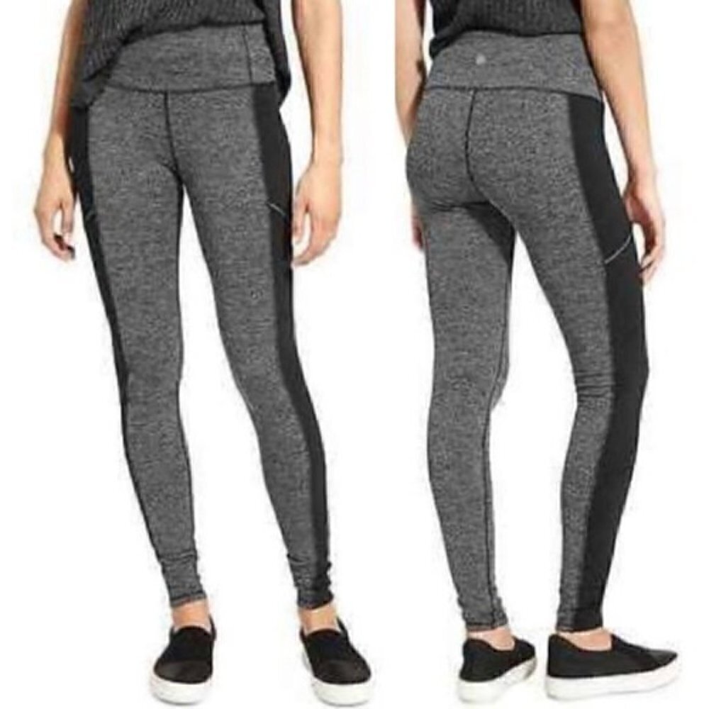 Athleta Herrigbone Luxe Metro Drifter Pants Size L